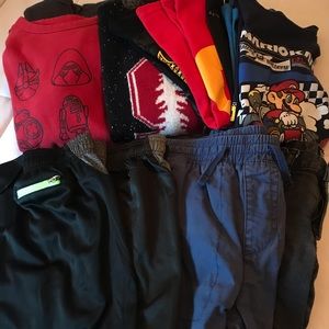 Boy clothes huge lot medium large. Gap, and more